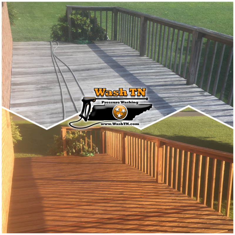 deck cleaning kingsport